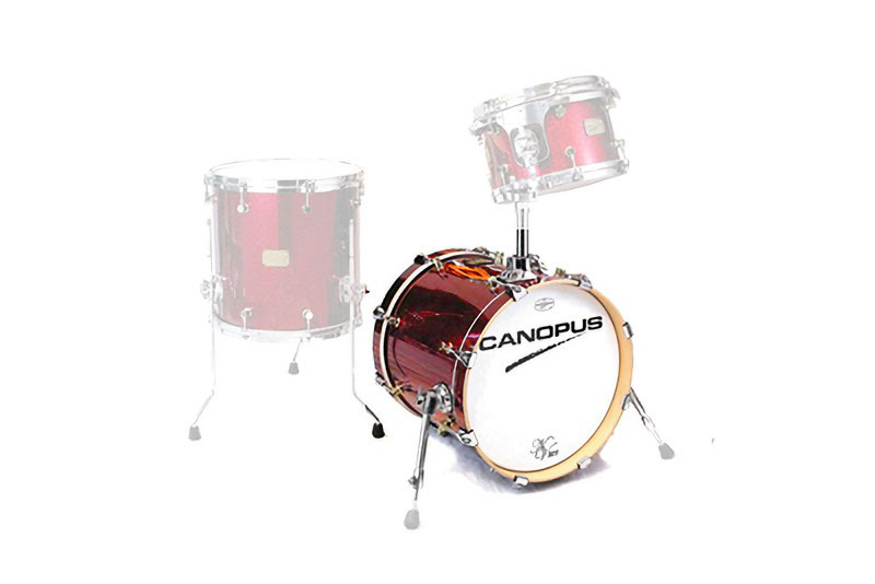 Mahogany 5.5x14 SD Psychedelic Red CANOPUS NV60M1 14x16 Bass Drum Red Spkl. Wrap