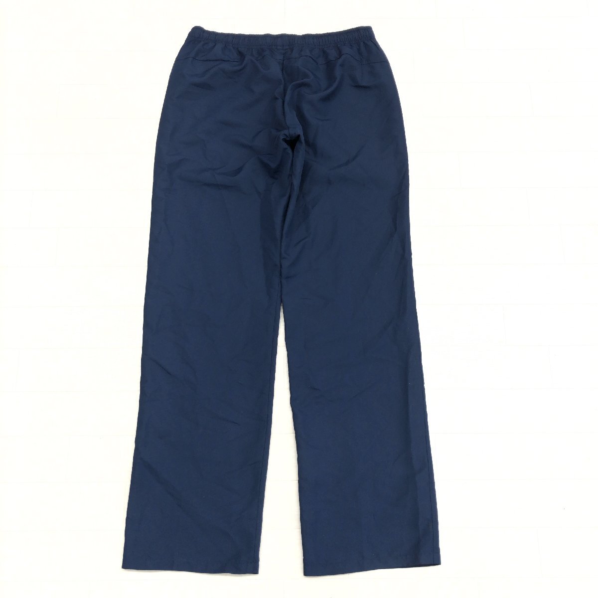美品 le coq sportif ルコック ウーブン トレーニング ロングパンツ O(XL) 濃紺 ネイビー ジャージ LL 2L ゆったり 大きい レディース 婦人