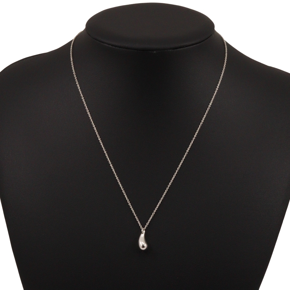 TIFFANY&Co. ティファニー ティアドロップ エルサ?ペレッティ ネックレス シルバー925 約2.7g レディース【I160424094】中古