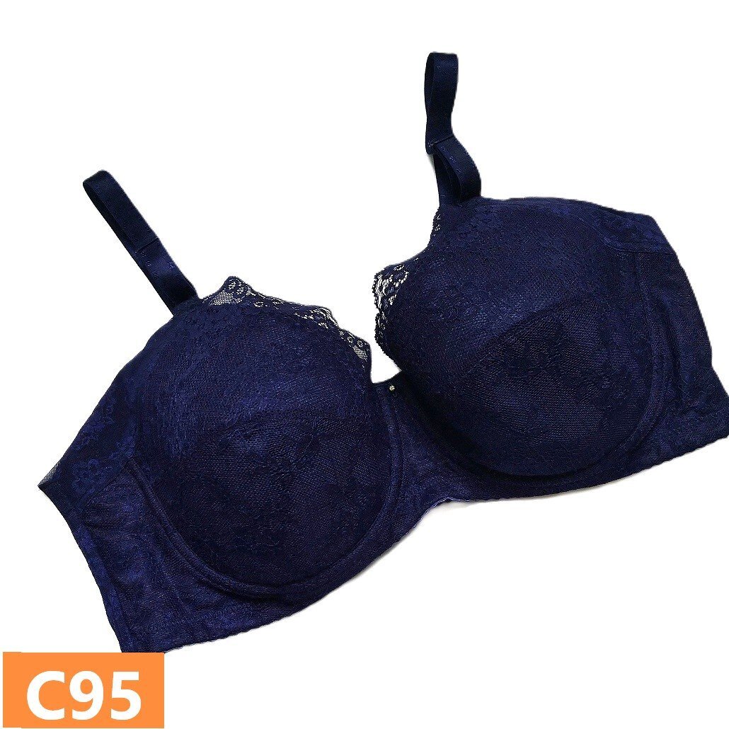 シャンデール シャイニー ブラジャー C95 サファイアブルー 夏ブラ メッシュ クール 新品 未使用 サンプル 補(bǔ)正下著　吸汗 速干　s1105