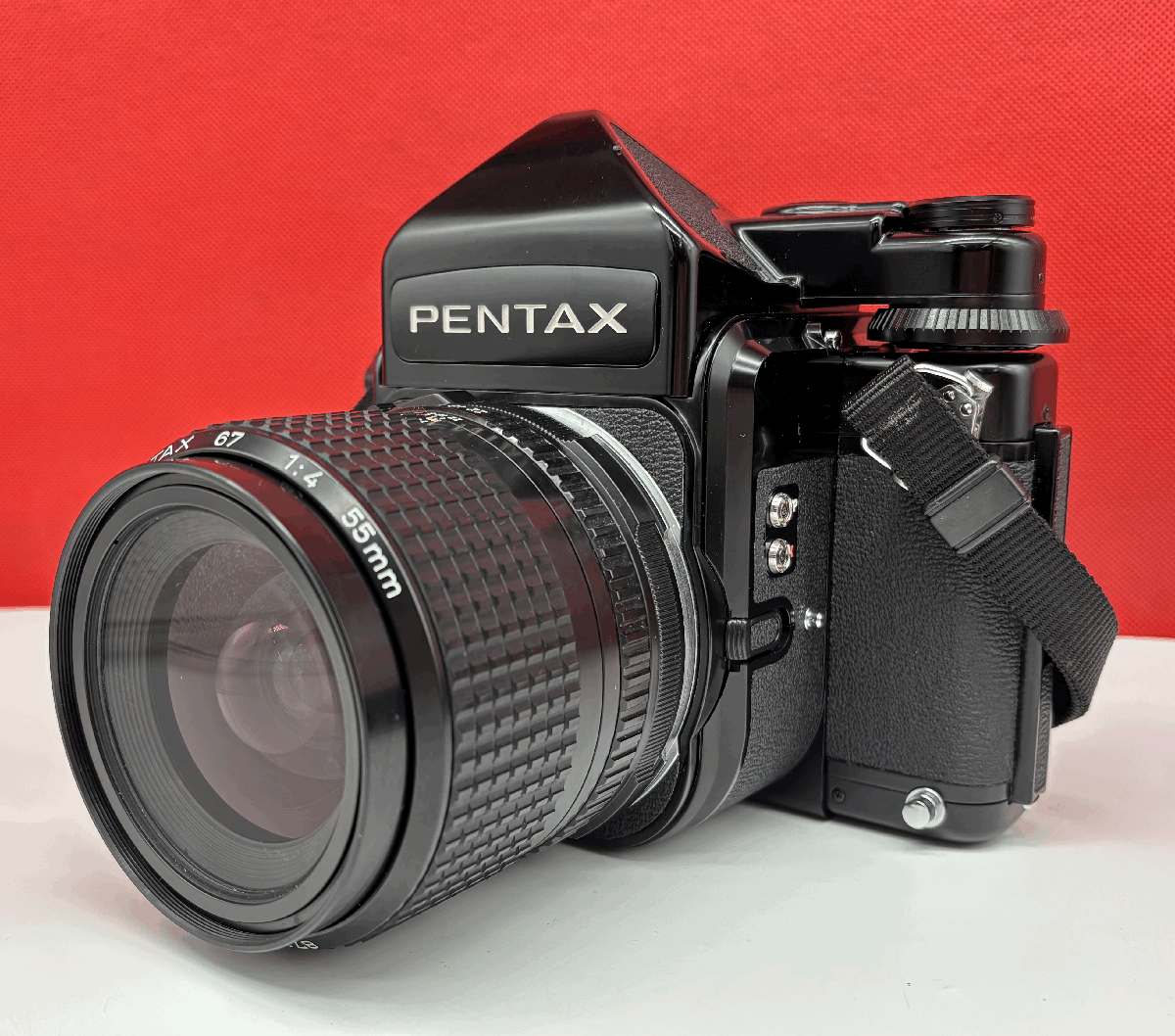 33 PENTAX 67 TTL 中判フィルムカメラ ボディ smc PENTAX 67 F4