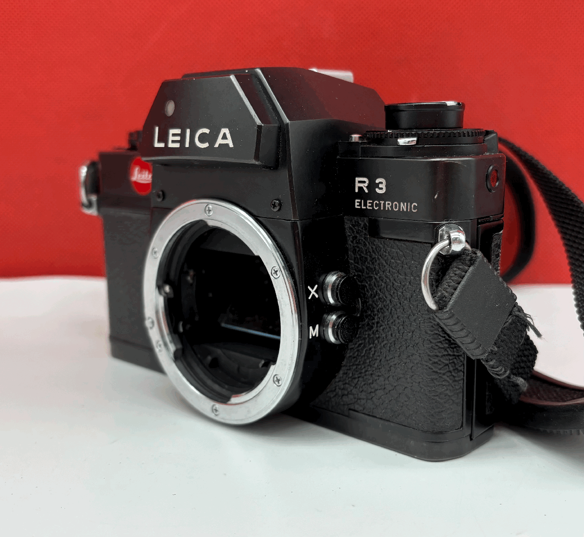 #15 LEICA R3 ELECTRONIC フィルムカメラ 一眼レフカメラ ボディ 動(dòng)作確認(rèn)済 現(xiàn)狀品 ライカ