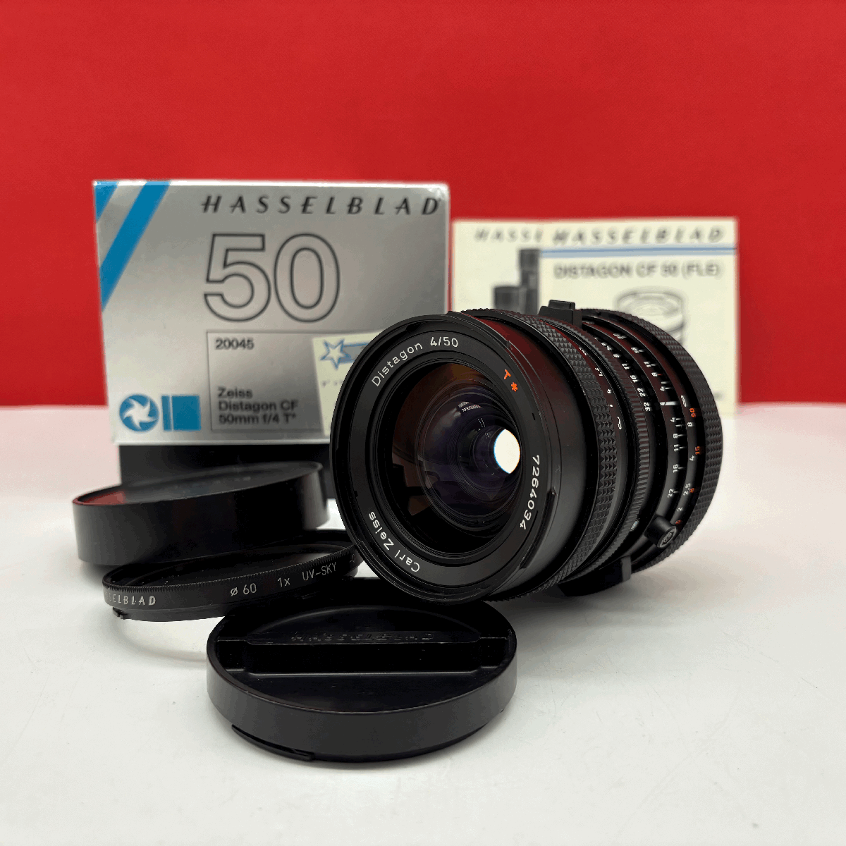 □04 HASSELBLAD Carl Zeiss Distagon 50mm F4 T* CF 中判 カメラ レンズ 動(dòng)作確認(rèn)済 シャッター速度OK カールツァイス ハッセルブラッド
