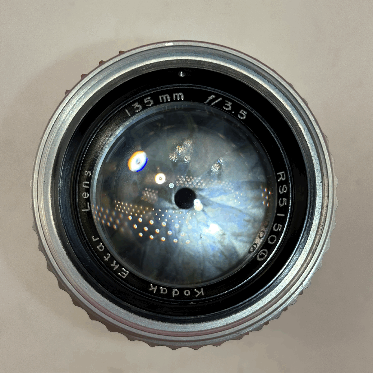 □07 希少 コレクション品 防濕庫(kù)保管品 Hasselblad Kodak Ektar 135mm F3.5 中判 カメラ レンズ アダプター コダック ハッセルブラッド