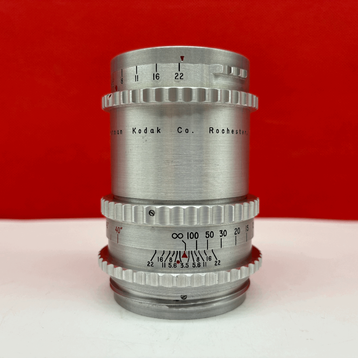 □07 希少 コレクション品 防濕庫(kù)保管品 Hasselblad Kodak Ektar 135mm F3.5 中判 カメラ レンズ アダプター コダック ハッセルブラッド