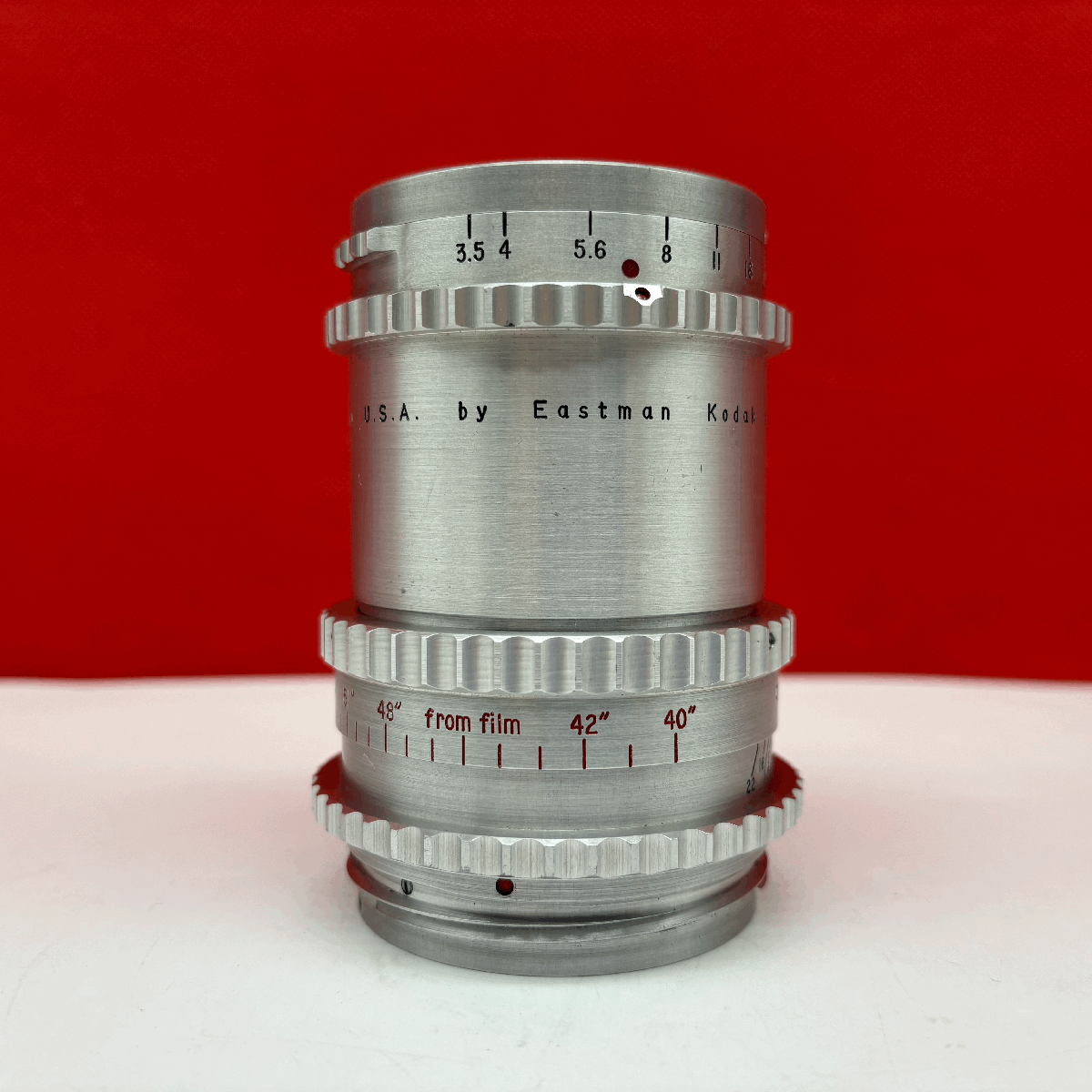 □07 希少 コレクション品 防濕庫(kù)保管品 Hasselblad Kodak Ektar 135mm F3.5 中判 カメラ レンズ アダプター コダック ハッセルブラッド