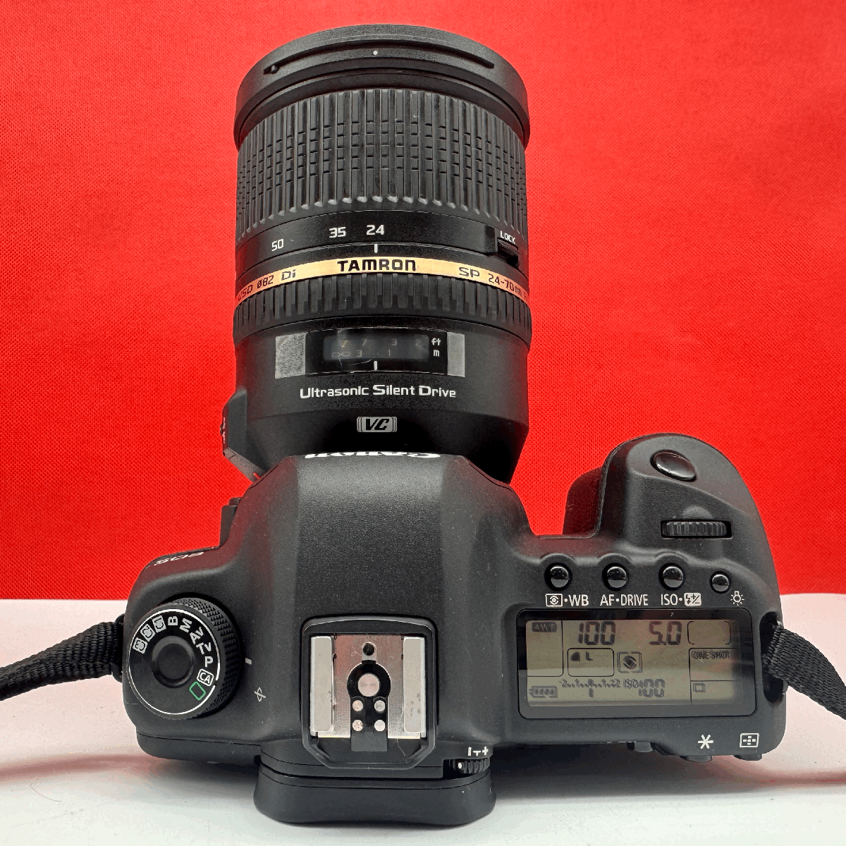 ▲03 Canon EOS 5D Mark II デジタル一眼レフカメラ ボディ TAMRON SP 24-70mm F2.8 Di VC USD レンズ 動作確認済 タムロン キャノン