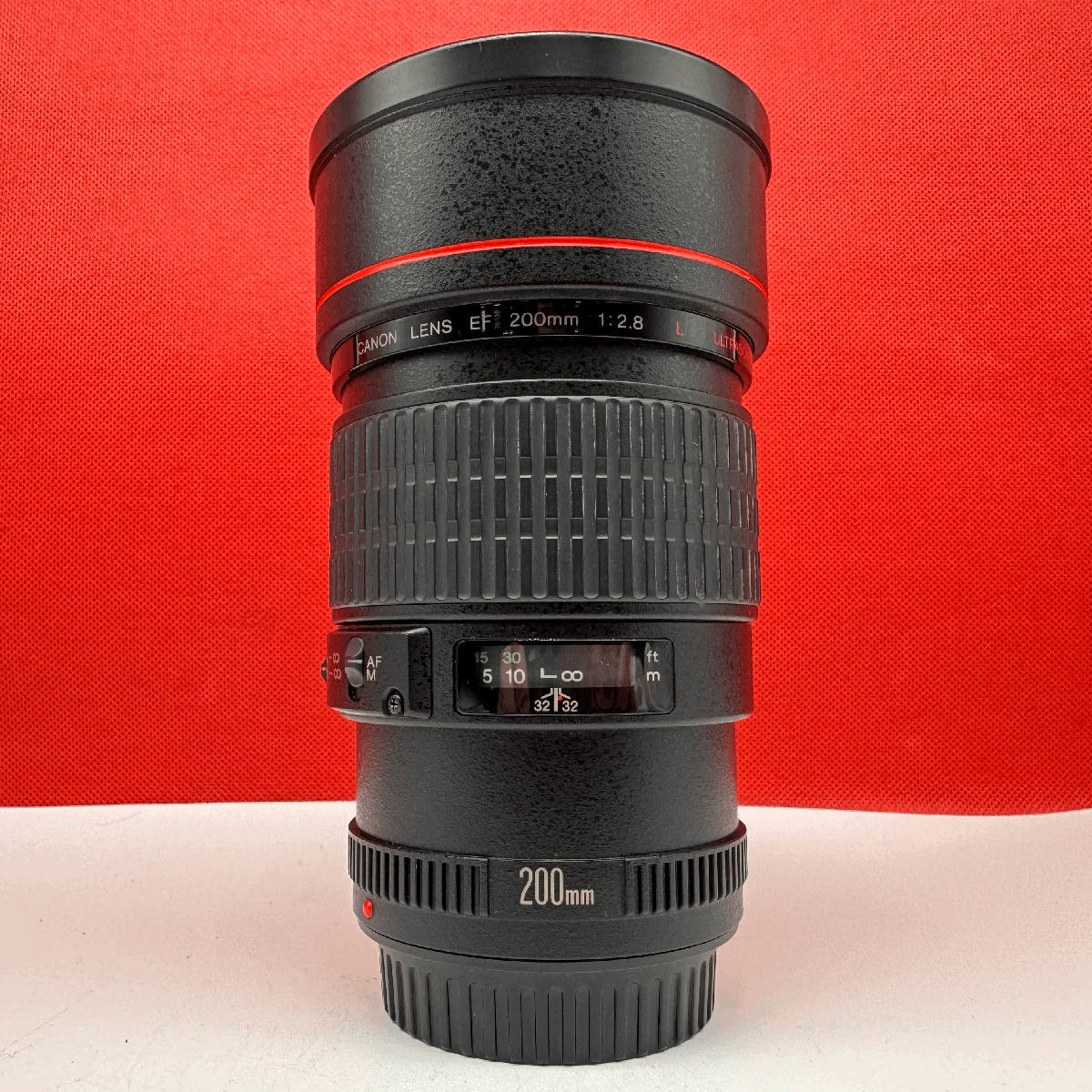 ▲08 Canon LENS EF 200mm F2.8 L ULTRASONIC カメラ レンズ オートフォーカス AF動(dòng)作確認(rèn)済 キャノン