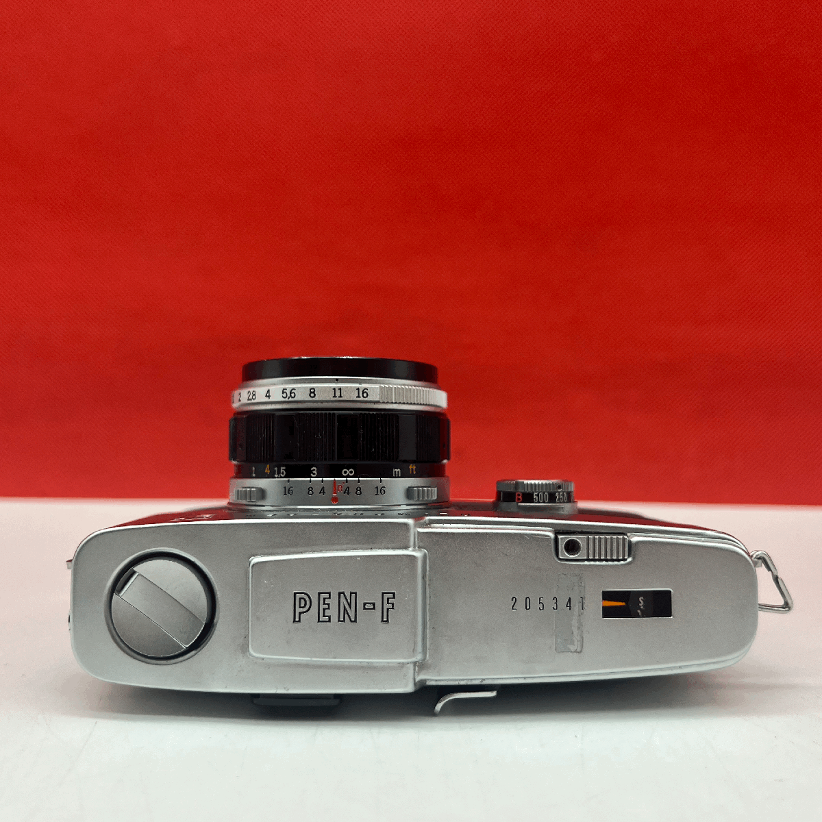 ?18 OLYMPUS OLYMPUS-PEN PEN-F 一眼レフカメラ フィルムカメラ ボディ F.Zuiko Auto-S F1.8 38mm レンズ 動(dòng)作確認(rèn)済 オリンパス