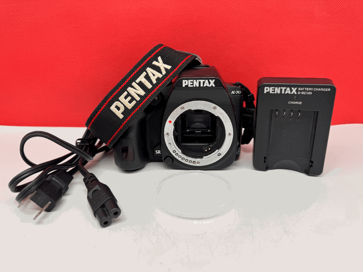 ▲11 PENTAX K-70 SR デジタル一眼レフカメラ ボディ 動(dòng)作確認(rèn)済 シャッター、フラッシュOK ペンタックス
