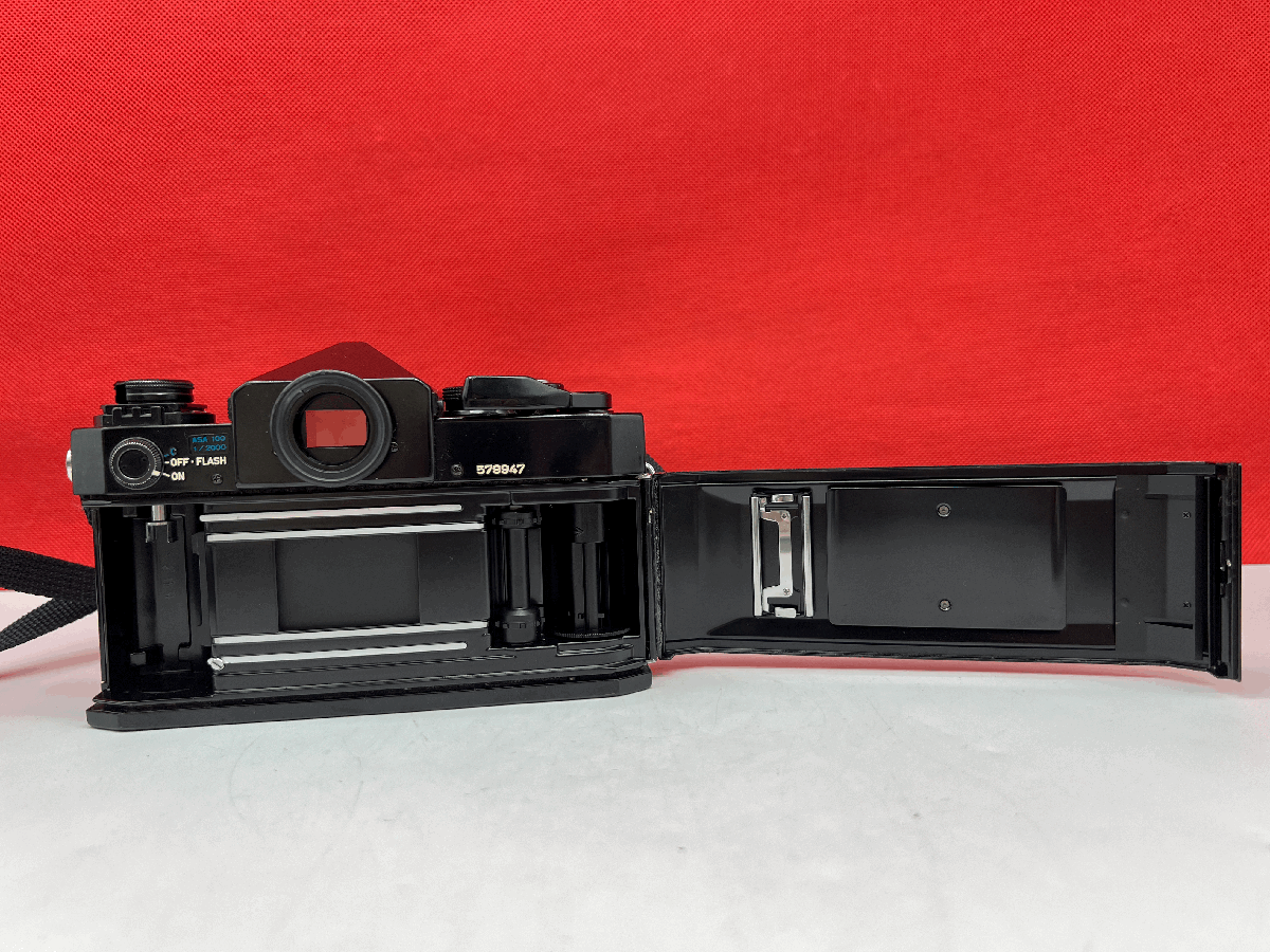 ?25 Canon F-1 F-1N 后期 一眼レフカメラ フィルムカメラ ボディ 動(dòng)作確認(rèn)済 シャッターOK 現(xiàn)狀品 付屬品 説明書(shū) キャノン