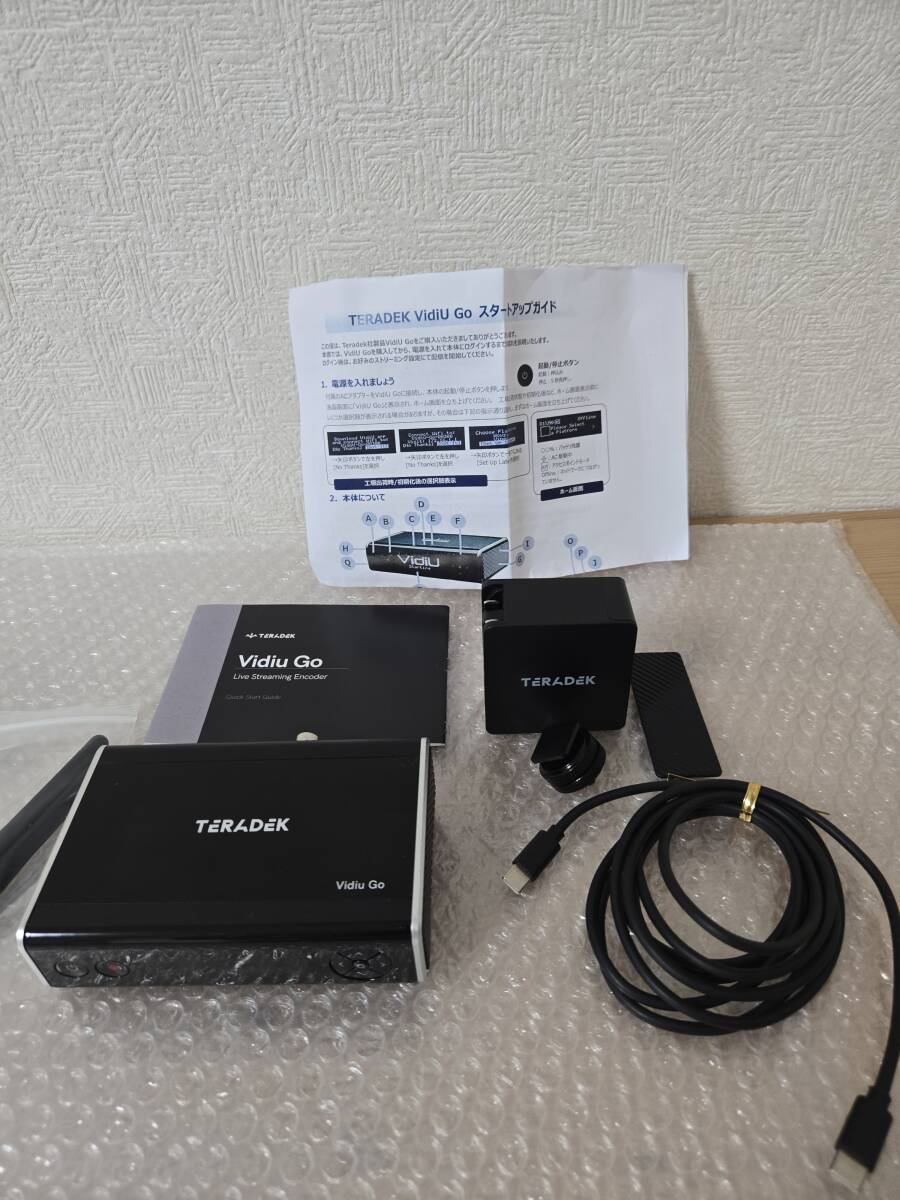 ★良品！Teradek VidiU Go SDI/HDMI Web Streaming Encoder ストリーミングモバイルエンコーダー★
