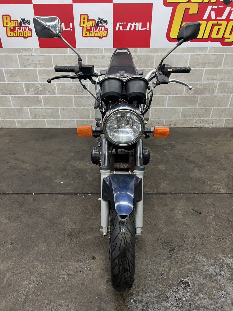 SUZUKI　スズキ　GS400E　GK54A　書類有り　エンジン始動(dòng)動(dòng)畫有　売り切り 未整備 現(xiàn)狀車 バンガレ