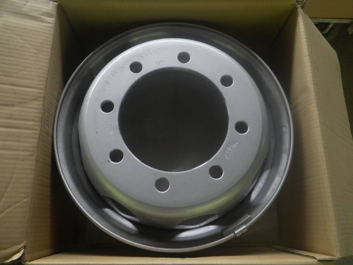 TOPY 新車外し　4軸低床　ISO方式　平面座　19.5×6.75　147-12　8穴　12本セット