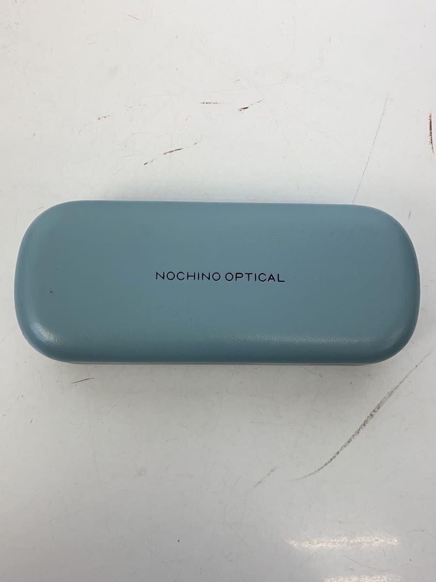NOCHINO OPTICAL◆メガネ/ウェリントン/クリア/ブラウン/メンズ//