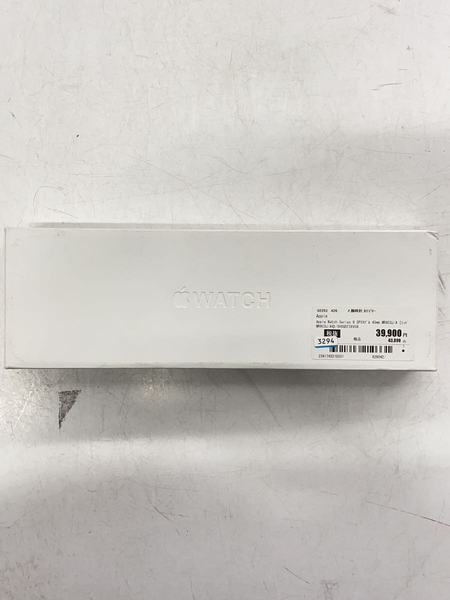 Apple◆Apple Watch Series 9 GPSモデル 45mm MR9C3J/A [ミッドナイト]/デジタル/