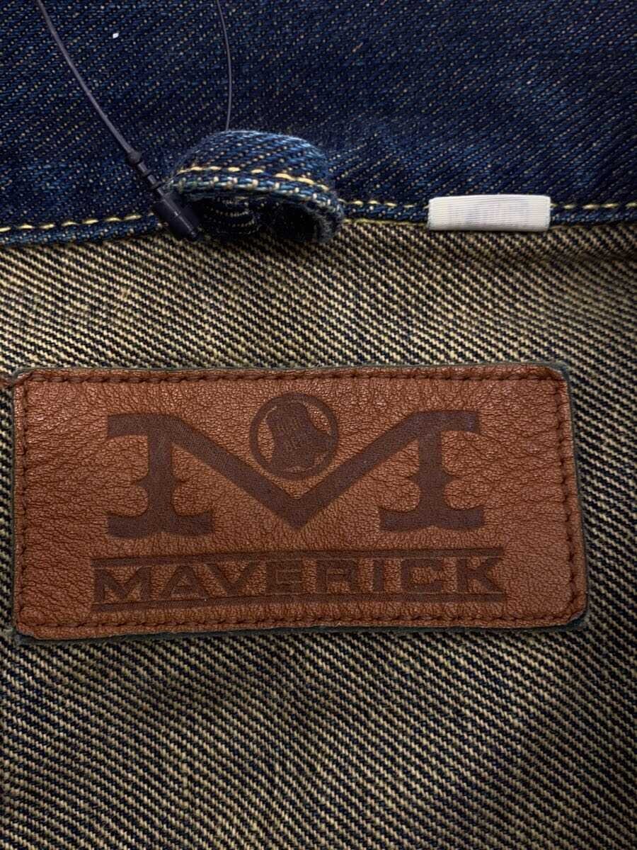 MAVERICK◆Gジャン/M/コットン/インディゴ/無地/デニムジャケット