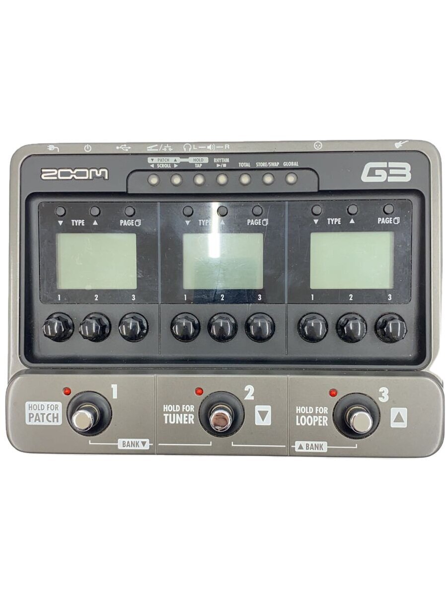 ZOOM◆エフェクター G3 (電源DC IN表記) その他