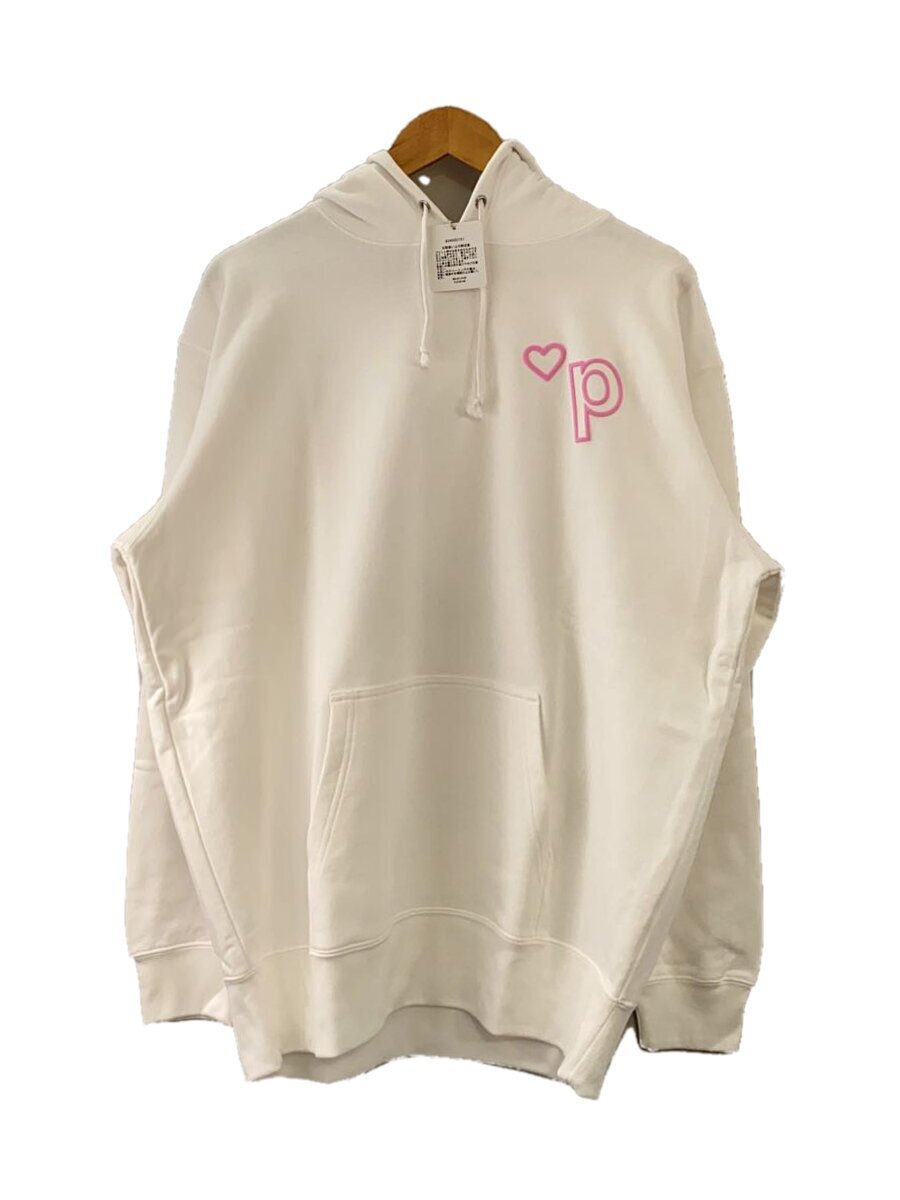 *p(R)ojectR® Heart P Hoodie パーカー Mサイズ p(R)ojectR/Heart P Hoodie/パーカー/XL/コットン/WHT