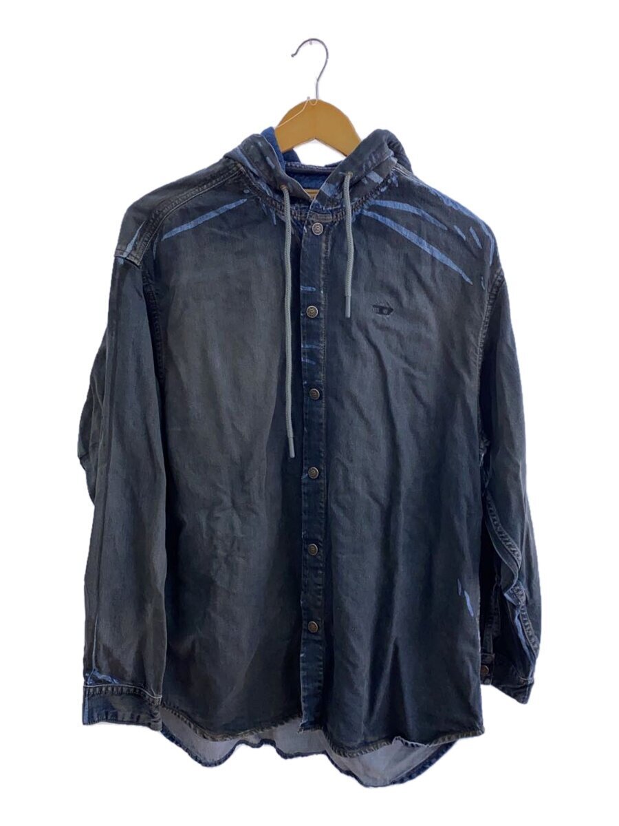 DIESEL◆D-DEWNY-HOOD/XS/デニム/IDG/A13016//