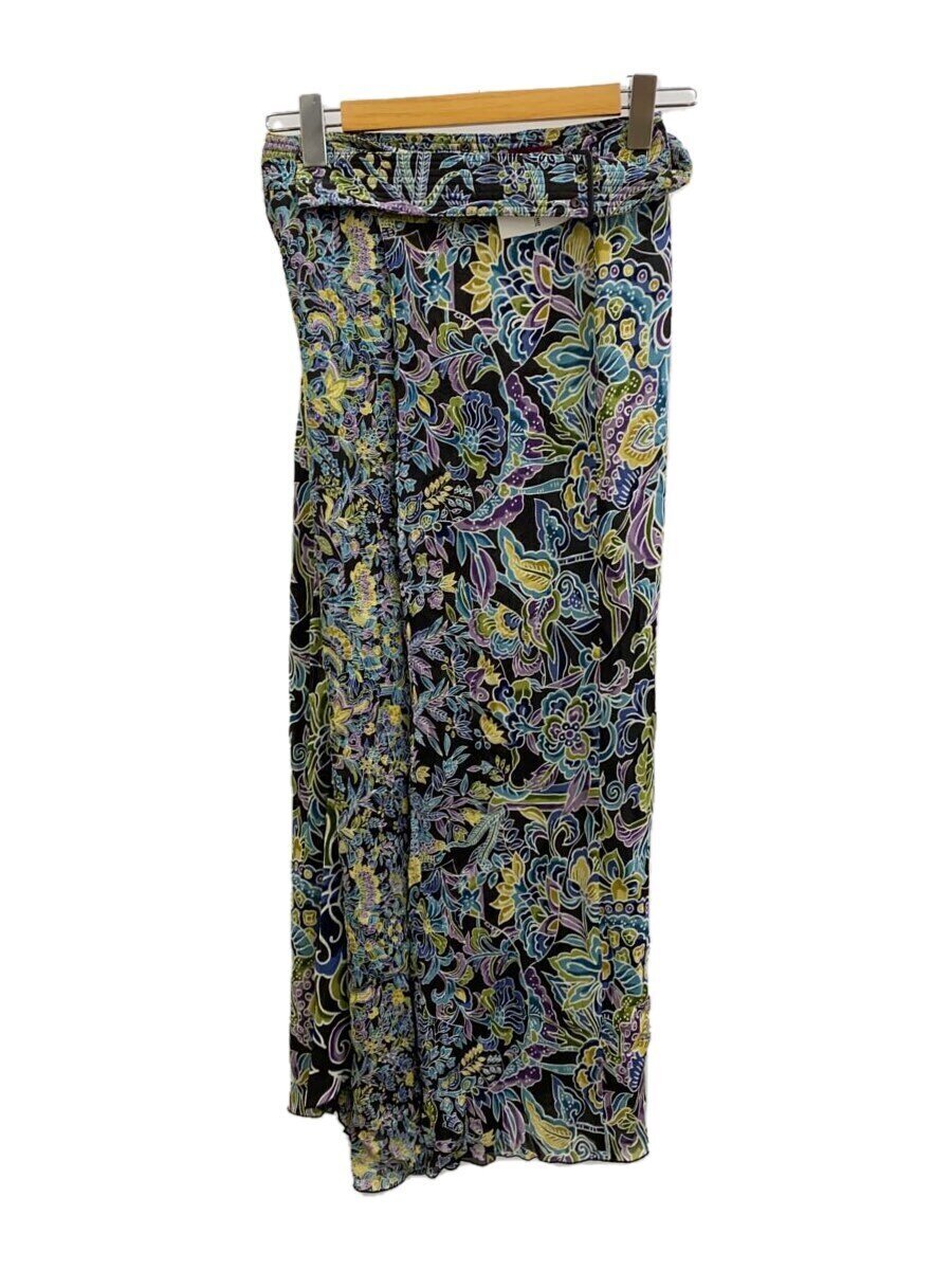 【関税込み】Kenzo ロングスカート Yahoo!オークション - KENZO ロングスカート/38/レーヨン/BLK/花