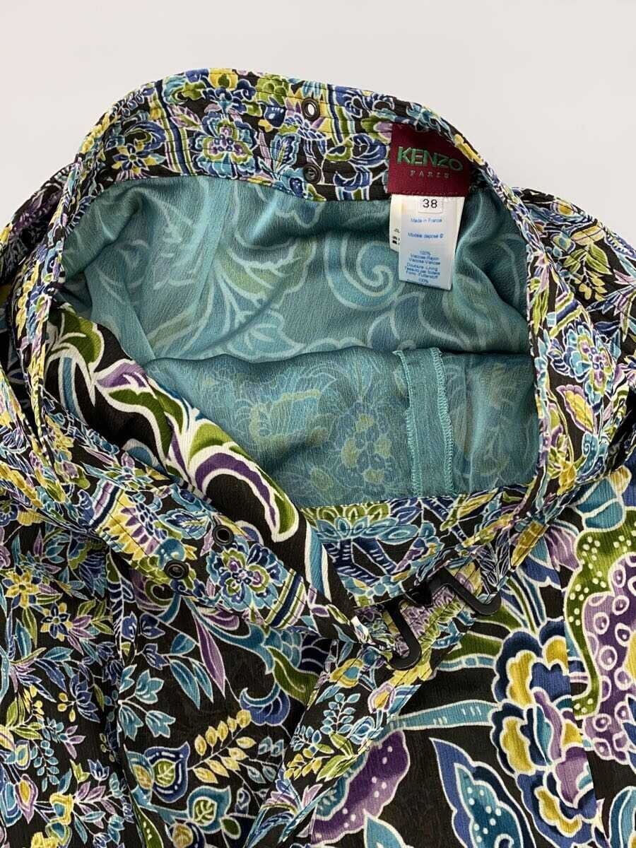 KENZO ケンゾー ロング・マキシ丈スカート 紺x緑 2021025Y0053 Yahoo!オークション - KENZO ロングスカート/38/レーヨン/BLK/花
