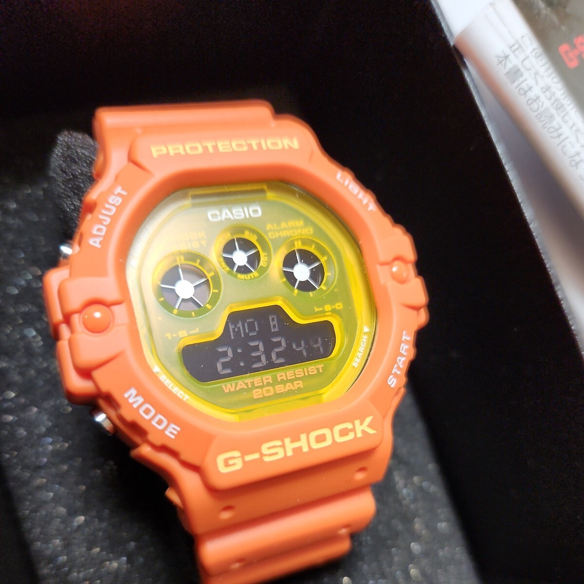 即決！CASIO Ｇショック 國內(nèi)正規(guī)品 DW-5900TS-4JF レスキューオレンジ新品 未使用品 完品