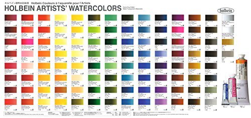 ホルベイン 透明水彩絵具 W422 5ml 108色 全色セット 3422