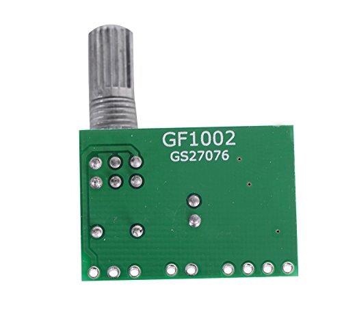 VKLSVAN 5個 PAM8403 2X3Wミニ 5V デジタル アンプ基板 USB 電源 オーディオ アンプ モジュ