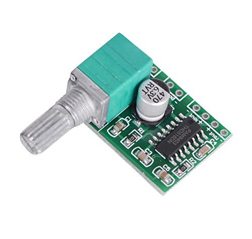 VKLSVAN 5個 PAM8403 2X3Wミニ 5V デジタル アンプ基板 USB 電源 オーディオ アンプ モジュ