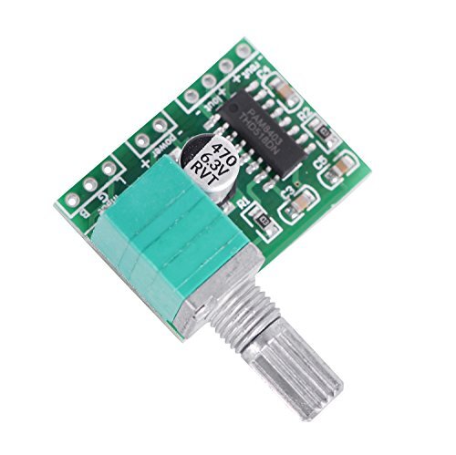 VKLSVAN 5個 PAM8403 2X3Wミニ 5V デジタル アンプ基板 USB 電源 オーディオ アンプ モジュ