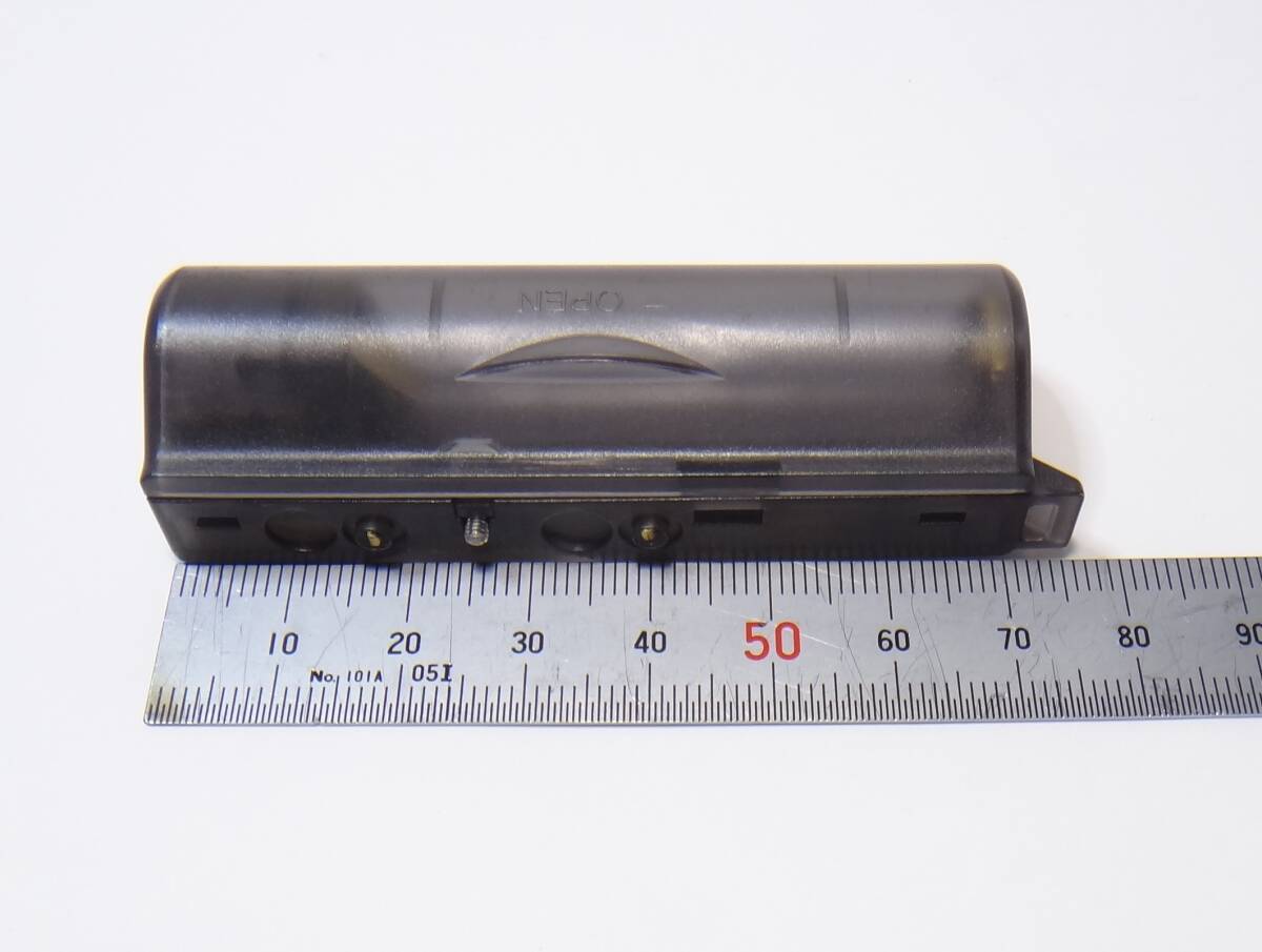 導通ok　MDプレーヤー（ウォークマン）用 電池ケース (単三電池1本用)　バッテリーケース、外部電源　適合不明sony？シャープ？kenwood？