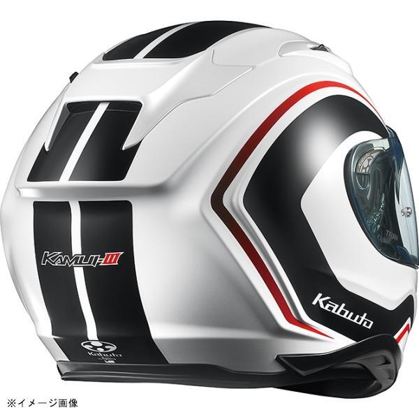 KABUTO(カブト) ヘルメット KAMUI-3 KNACK カムイ?3 ナック カラー:ホワイトブラック サイズ:XS(53-54cm)
