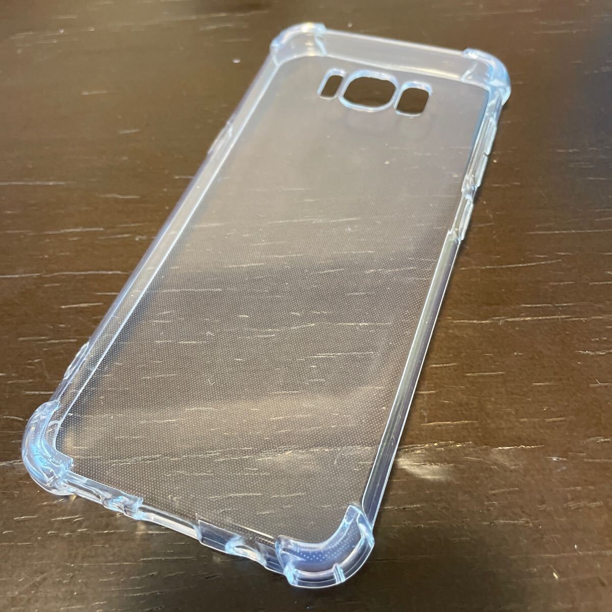 2309298 SAMSUNG Galaxy S8 Plus ケース クリア 透明 耐衝撃 全面保護 TPU 薄型 滑り止め 指紋防止 落下防止 擦り傷防止 カメラ保護 