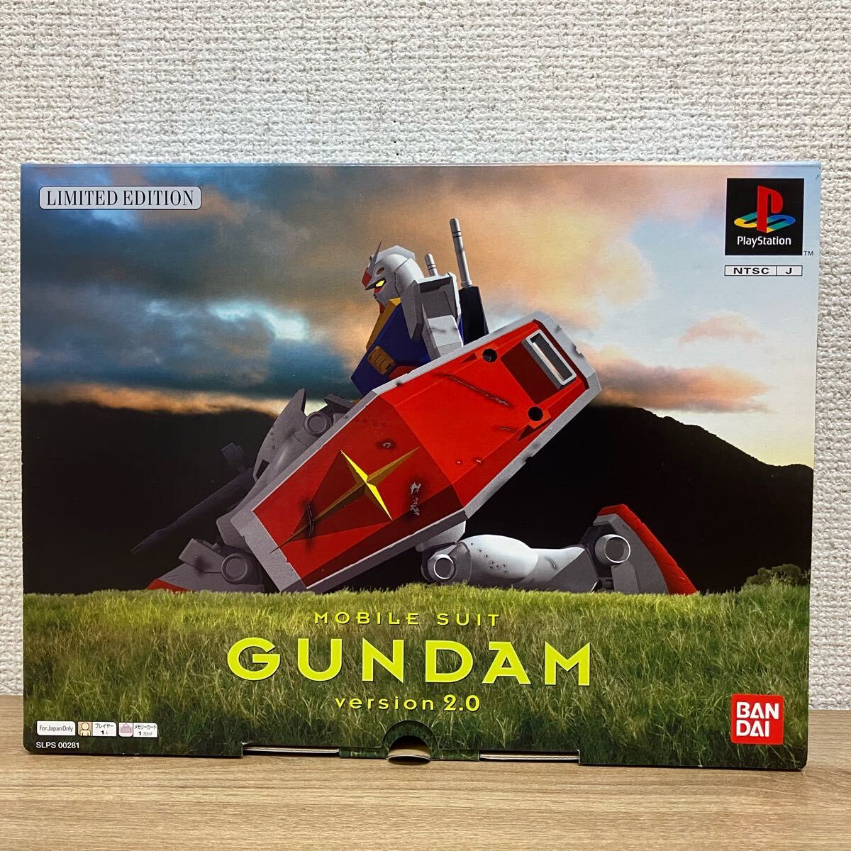 [f25060078]PlayStation PlayStation PS soft Mobile Suit Gundam mo Bill костюм Gundam version2.0 Limited Edition не использовался хранение товар 