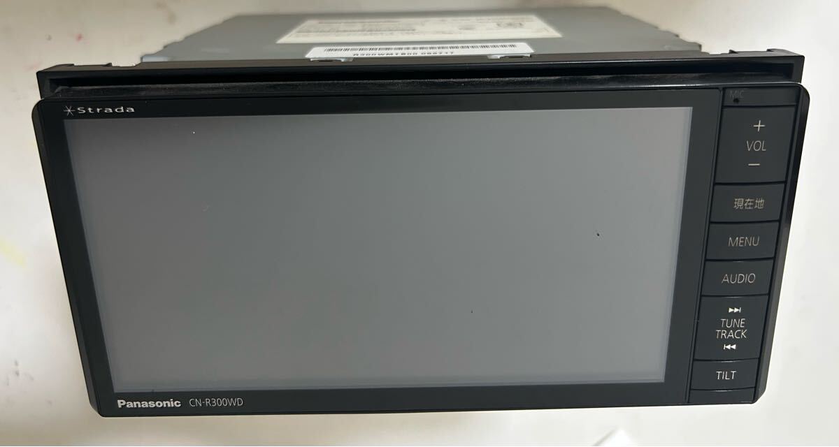 Panasonic　CN-R300WD　2013年 CN-R300WD☆パナソニック ストラーダメモリーナビ☆地図データ2013年