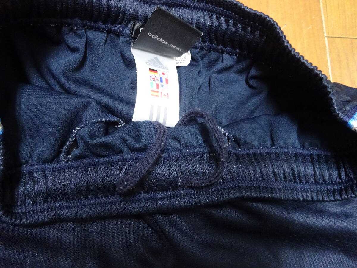 ■こ-89 ■adidas　ジャージ下ハーフパンツ　キッズ　サイズ160