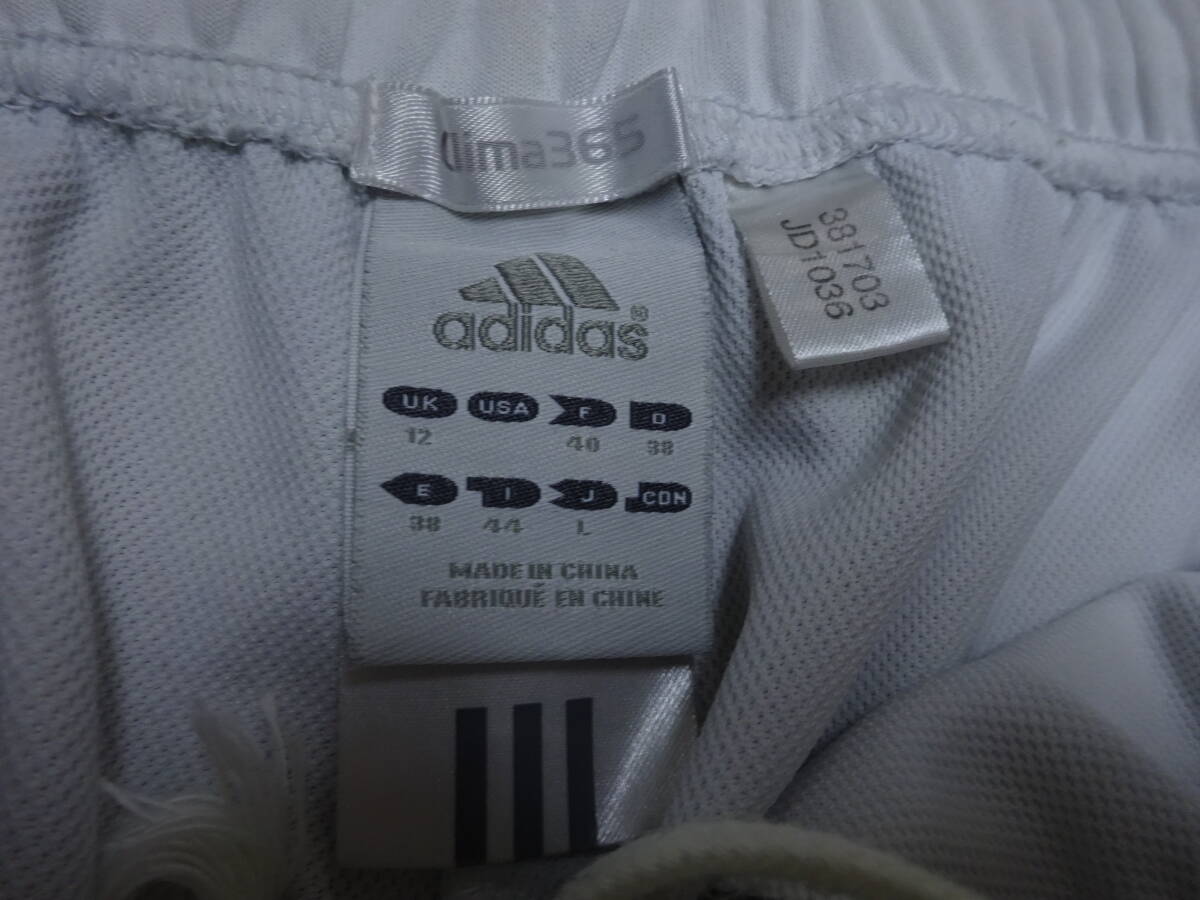 ■こ-92 ■adidas　ジャージ下ハーフパンツ　サイズＬ