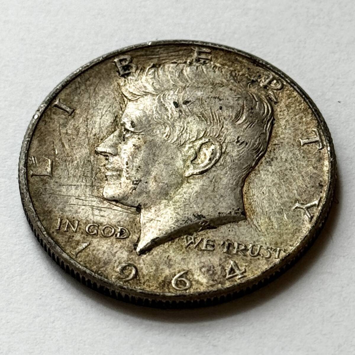 アメリカ ワシントンクォーター 4枚 1964年以前 古銭 銀貨 外国