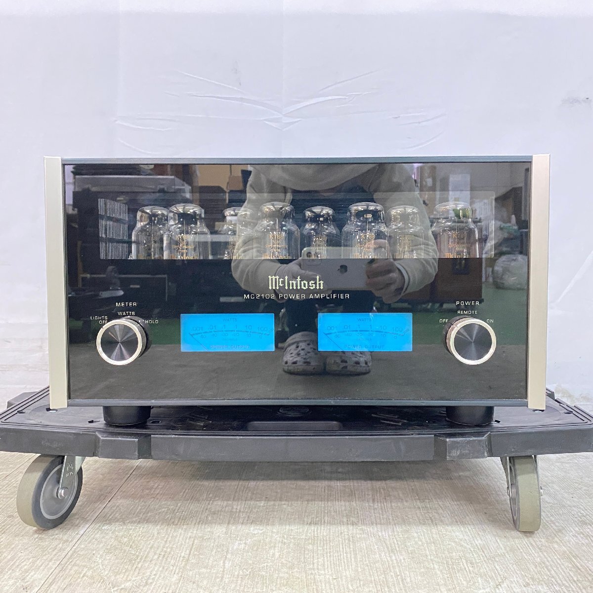 【 J 】7112 McIntosh MC2102 パワーアンプ マッキントッシュ