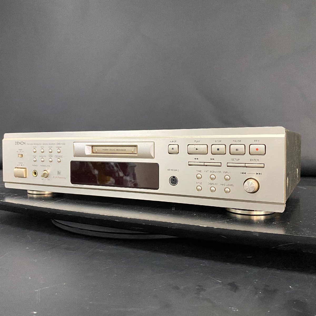【 C 】7330 DENON DMD-1550 MDデッキ デノン