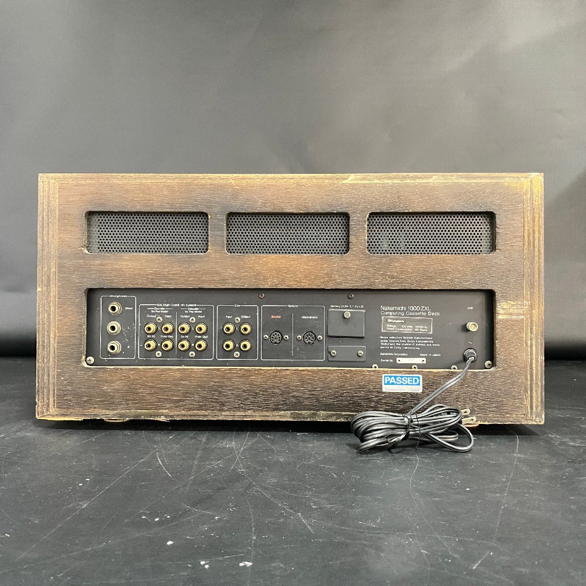 【 J 】7360 Nakamichi 1000ZXL カセットデッキ ナカミチ