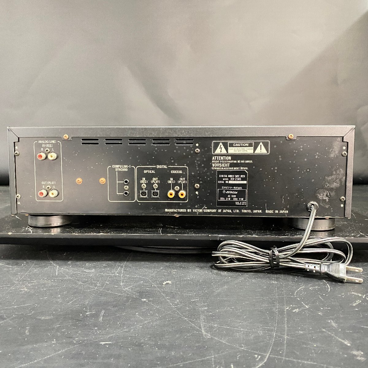 【銘機】Victor ビクター XD-Z505 DATデッキ デジタルオーディオ Victor ビクター XD-Z505 デジタルオーディオテープデッキ DATデッキ