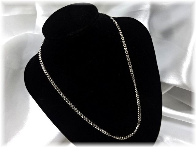 プラチナ/Pt850/喜平ネックレス/チェーン/総重量20g/40㎝/メンズ　レディース　ユニセックス/アクセサリー