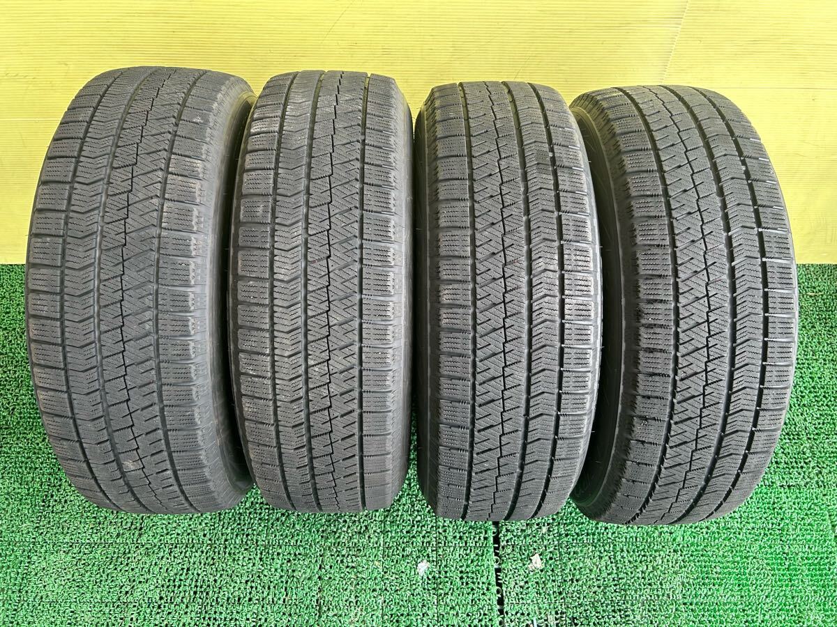 195/65R15 2021年スタッドレス ブリヂストン タイヤ アルミセット トヨタ純正 5穴 PCD100ET+40 15×6.5Jハブ54mmプリウス カローラスポーツ_画像3