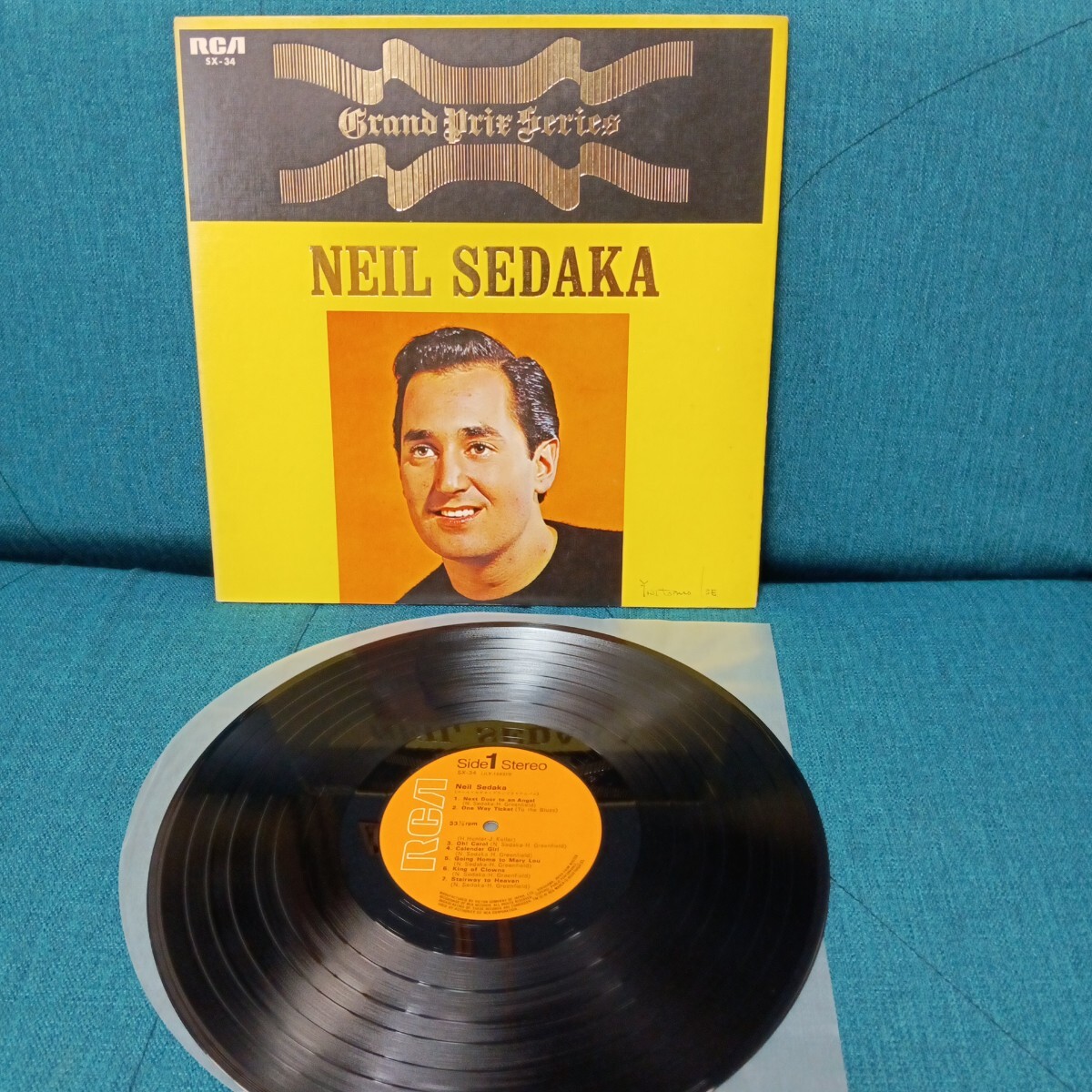 【3000円以上購入で1枚プレゼント！】　LP 450 ニール?セダカ SEDAKA　NEIL グランプリ　アルバム grand prix series　國內(nèi)盤