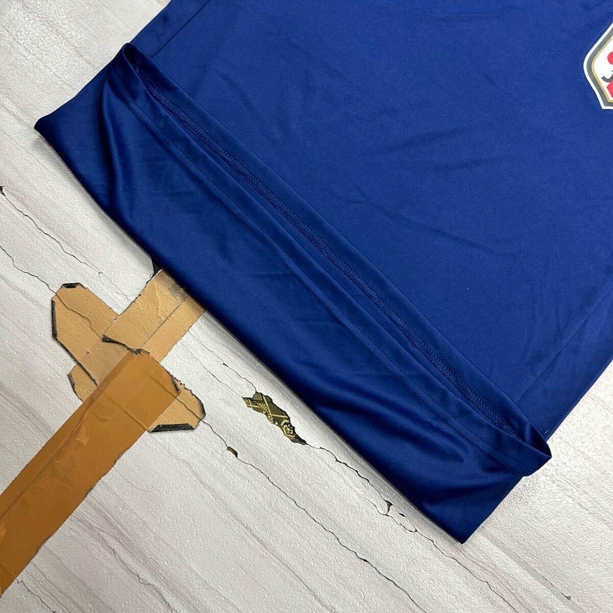 (MS0526) adidas Adidas Япония представитель Samurai голубой JFA короткий рукав футболка форма короткий рукав оттенок голубого S