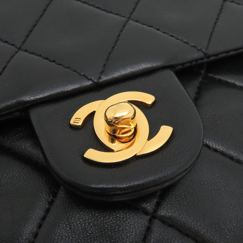 ［銀座店］CHANEL シャネル ミニ マトラッセ 20 A69900 ショルダーバッグ ラムスキン レディース DH87400