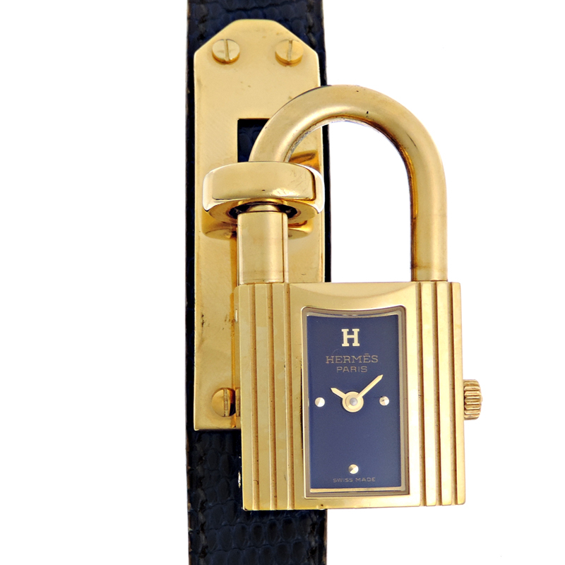 ［銀座店］HERMES エルメス ケリー ウォッチ KE1.201.670/LBL 腕時(shí)計(jì) レディース