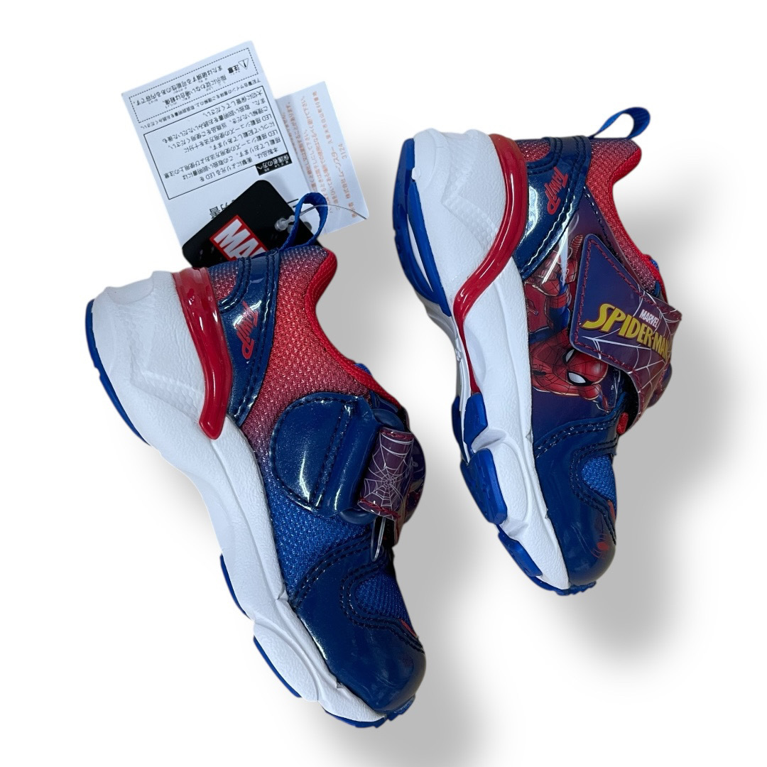 [ moon Star ] спортивные туфли MV015 boys темно-синий 14.0 cm 2E * правый. свет . нет 
